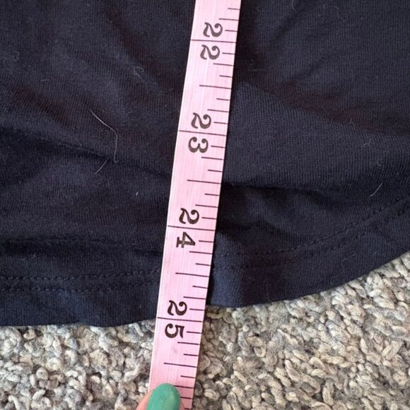 Prana Long Sleeve Top - Women's Lightweight Black Tee Shirt - Size M - Picture 5 of 9